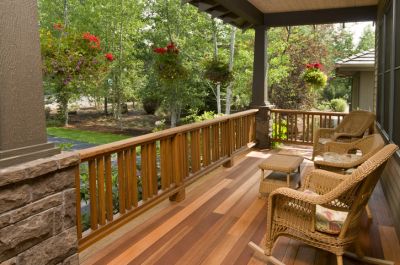Residential Deck Rail Repair